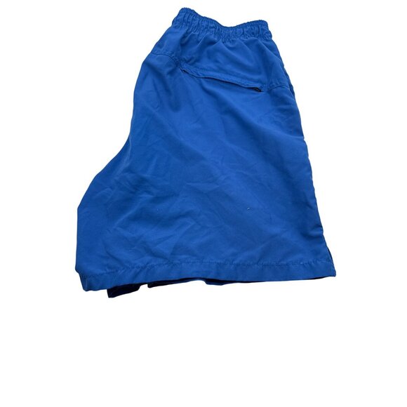 Speedo Size M Blue Swim Shorts With Mesh Lining Pockets Elastic Waist For Men - Picture 4 of 8